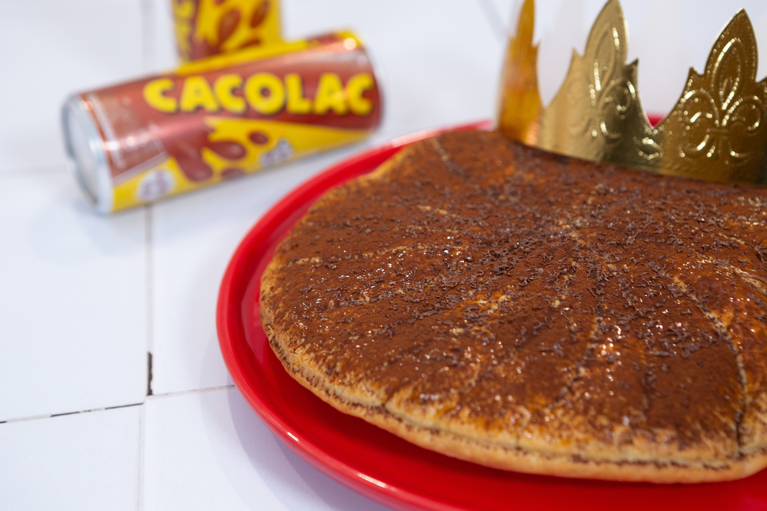 Recette galette des rois chocolat & Cacolac
