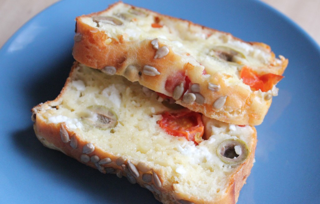 cake feta olive tomate