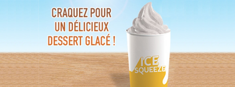 Le Prix D'un Mcflurry Au Mcdo Ice Squeeze : la nouvelle glace McDonald's - Cuisine Ta Mère