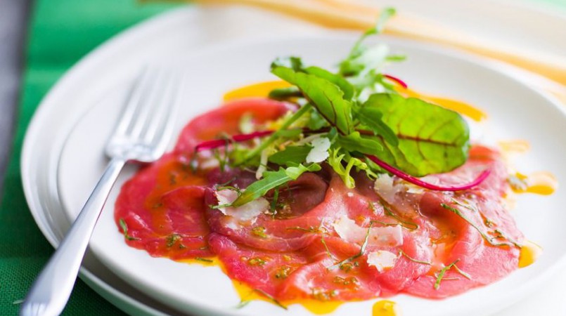 Carpaccio de boeuf