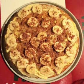 Gâteau à la banane vegan