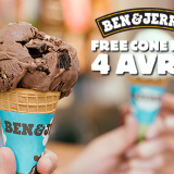 Le Free Cone Day Ben & Jerry's est de retour !