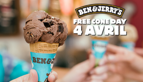Le Free Cone Day Ben & Jerry’s est de retour !