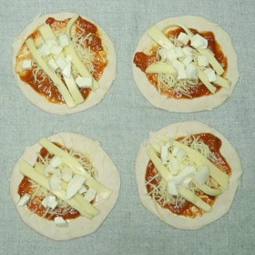 Les mini-pizzas