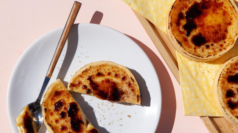 Tartelettes crème brûlée