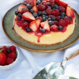 Cheesecake aux fruits rouges