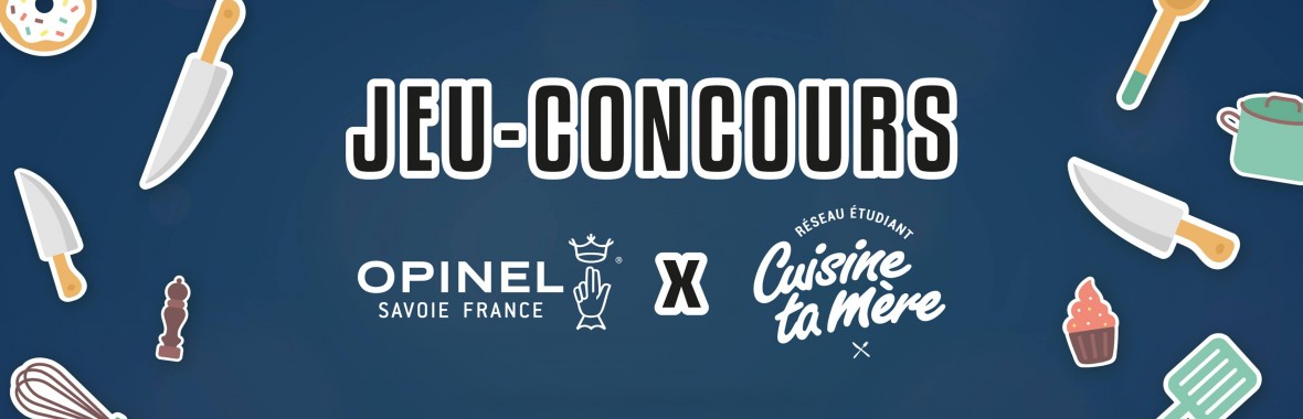 Jeu-Concours Cuisine ta Mère x Opinel spécial Fête des mères !