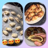 Croissants au chocolat rapides