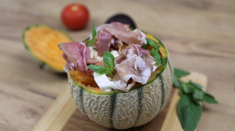 Salade fraîche de melon