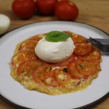 Tarte tatin tomate - mozzarella