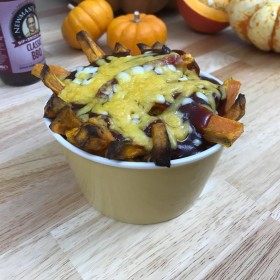 Poutine de patate douce