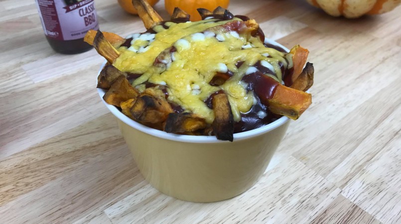 Poutine de patate douce