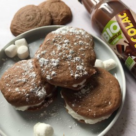 Whoopies aux Cacolac et Chamallow