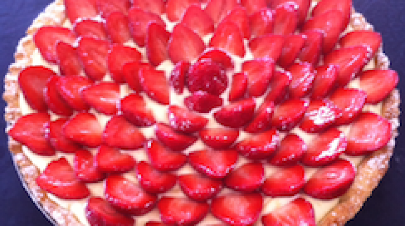 Tarte aux fraises