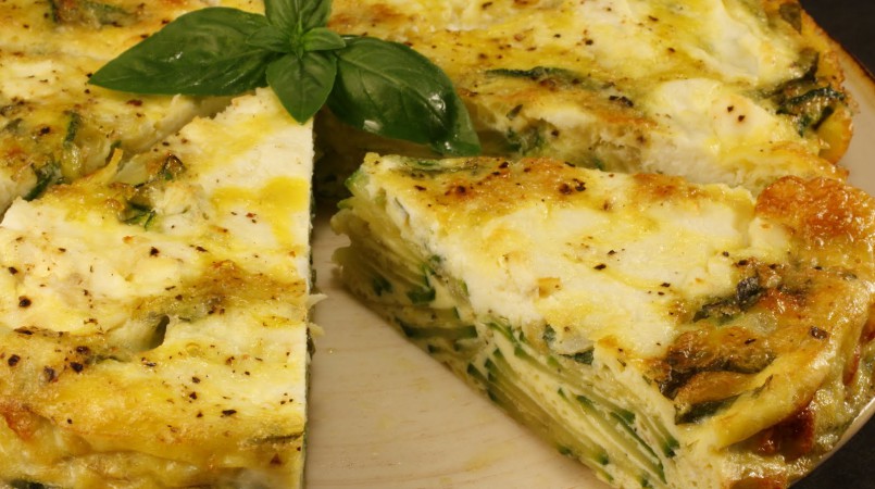 Frittata aux courgettes