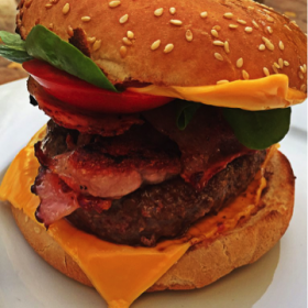 Bacon Cheddar Burger