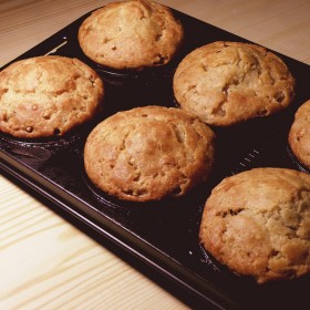 Muffins pomme potiron