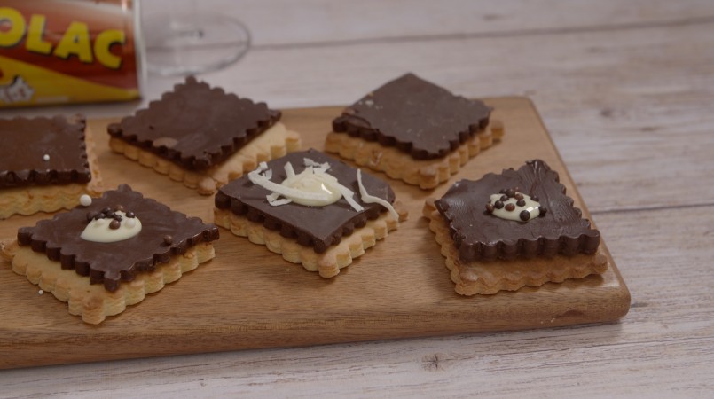 Biscuits des écoliers chocolat & Cacolac