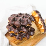 Gaufre liégeoise au chocolat