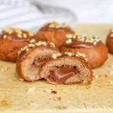 Biscuits fourrés noisette et pâte à tartiner