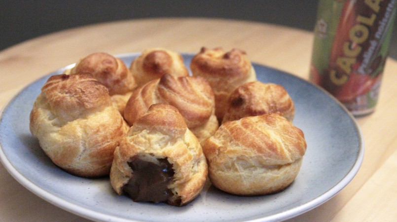 Choux à la crème de Cacolac Praliné Noisette