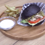 Black burger