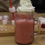 Smoothie fraise-chamallow