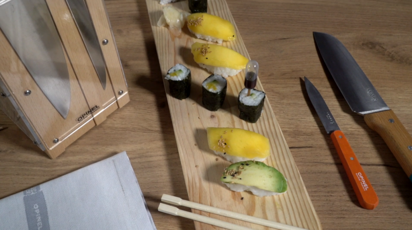 Makis et sushis végétariens