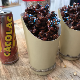 Pop-corn chocolat Cacolac