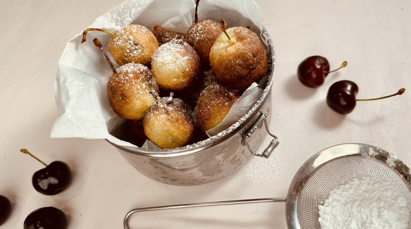 Beignets de cerises