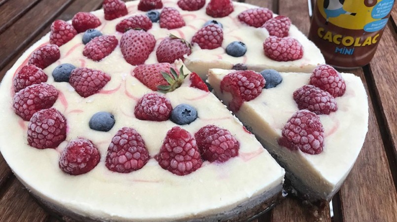 Cheesecake aux fruits rouges