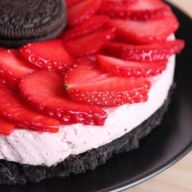 Cheesecake Fraise Oreo