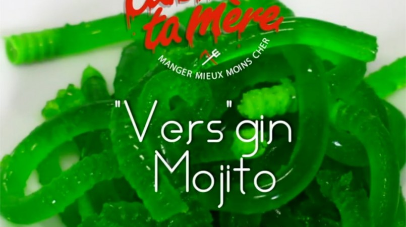 Bonbons vers de terre Mojito