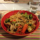 Wok poulet fermier de « Mamie »