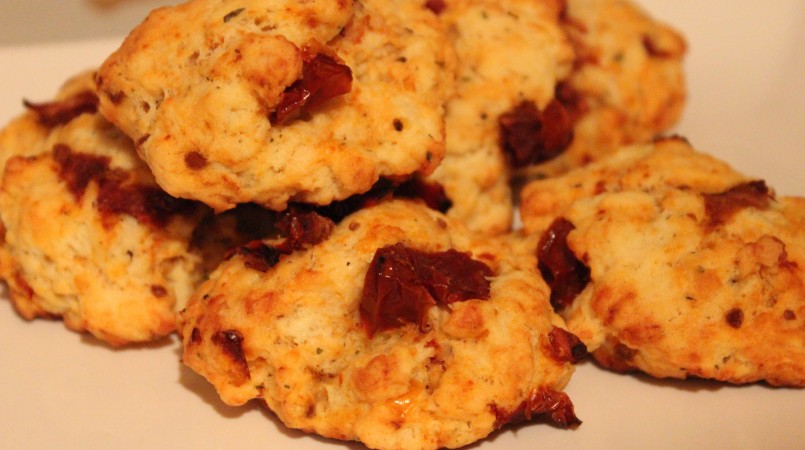 Cookies aux tomates séchées