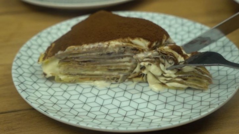 Crêpes façon tiramisu