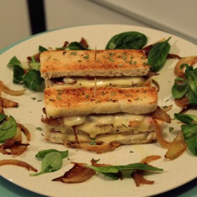 Croque-Monsieur façon mille feuilles