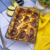 Lasagnes d'aubergines à la mozza