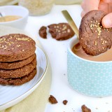 Biscuits chocolat & sésames