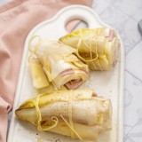 Fleurs d'endives au jambon