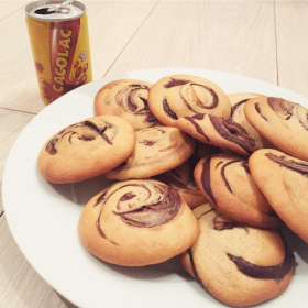 Cookies fourrés chocolat Cacolac