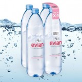 Suppression des emballages plastiques chez Evian !