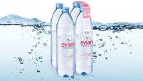 Suppression des emballages plastiques chez Evian !