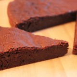 Gâteau au chocolat et à l'avocat