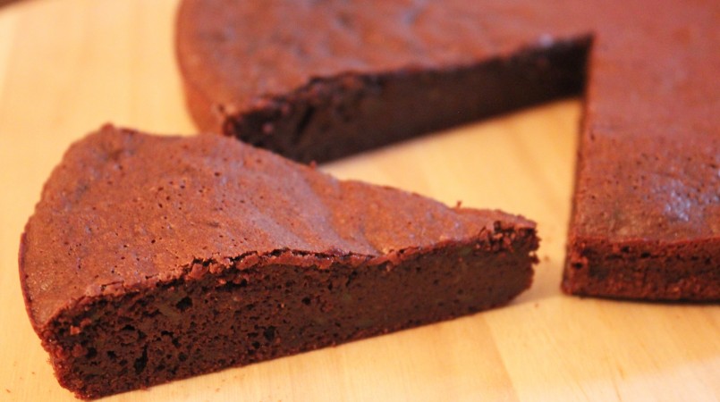 Gâteau au chocolat et à l’avocat