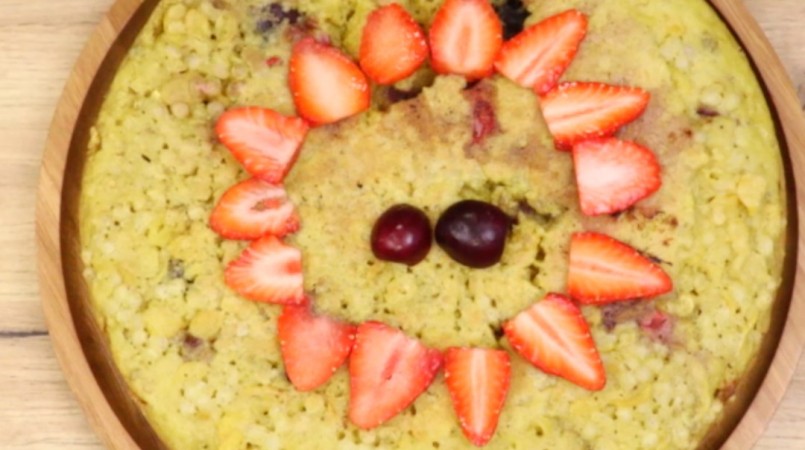 Gâteau à la poêle sans gluten