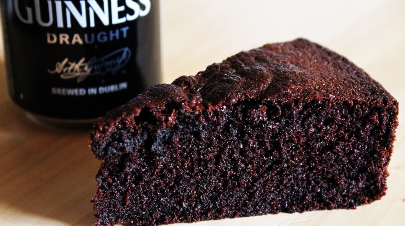 Gâteau au chocolat et à la Guinness