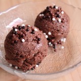 Glace au chocolat vegan