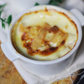 Gratin de courge au reblochon