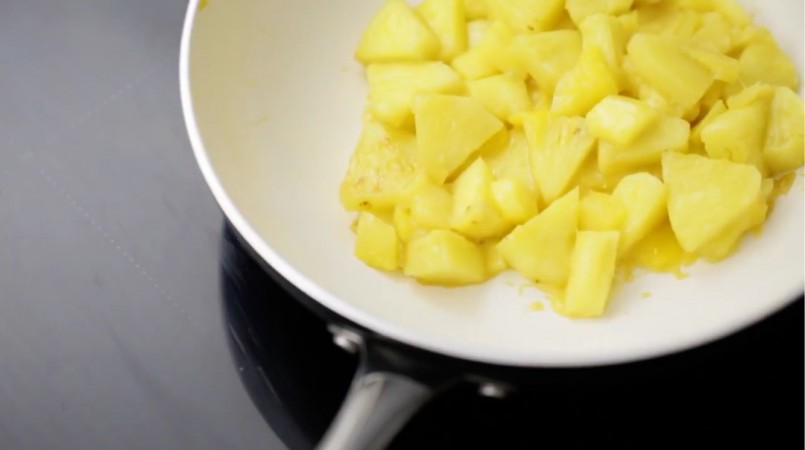 Coupé glacée mangue ananas
